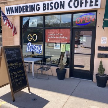 Wandering Bison Coffee - Front of store - Coffee & Tea Near Me - Hot Springs, South Dakota Wandering Bison Coffee - Front of store - Coffee & Tea Near Me - Hot Springs, South Dakota