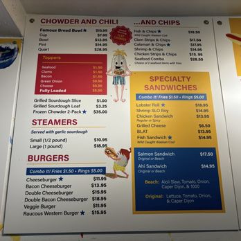 Splash Cafe - menu (as of June 2026) - American Near Me - Pismo Beach, California Splash Cafe - menu (as of June 2026) - American Near Me - Pismo Beach, California