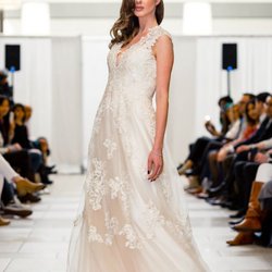 Kahini Fashion - Custom Champagne LACE Designer Wedding Dress. https://www.kahinikreativ­e.com/product/champagne-lace-princess-gown/