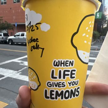 Happy Lemon - S1 is yum - Bubble Tea Near Me - San Francisco, California Happy Lemon - S1 is yum - Bubble Tea Near Me - San Francisco, California