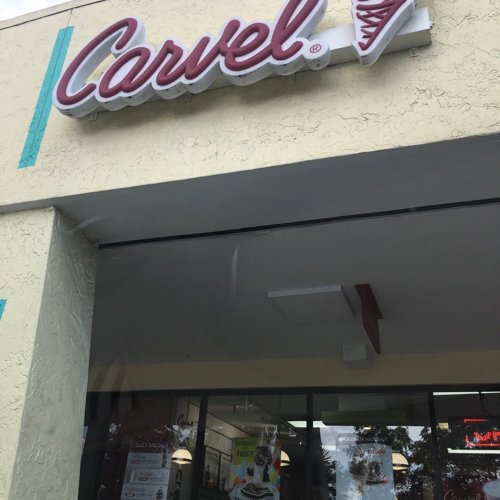 There is a carvel close by (yummy) There is a carvel close by (yummy)