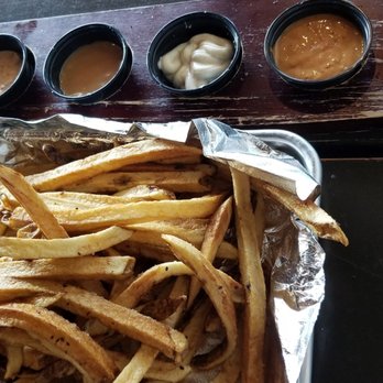 Sauced Taproom & Kitchen - Fry flight - Beer Bar Near Me - Lakewood, Ohio Sauced Taproom & Kitchen - Fry flight - Beer Bar Near Me - Lakewood, Ohio