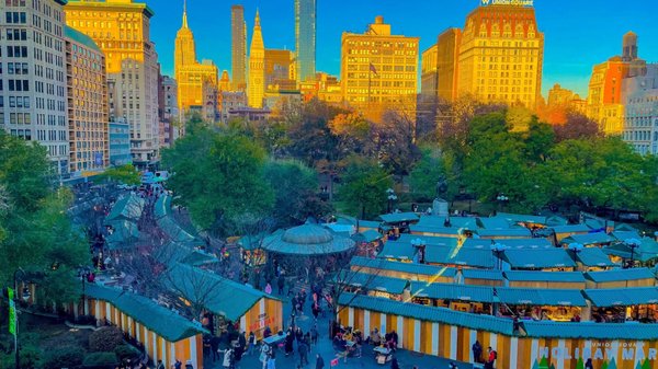 Union Square Holiday Market by Urbanspace by null