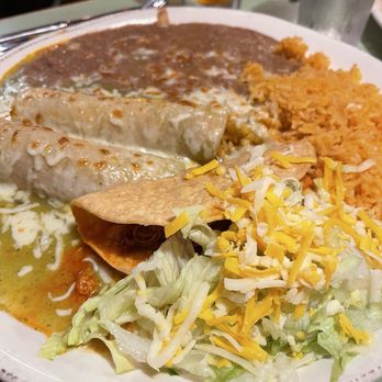 Casa Mexico - Two enchiladas and taco combo plate - Mexican Near Me - Livermore, California