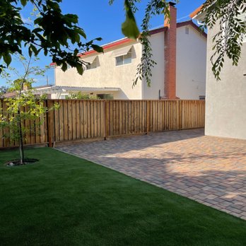 Berryessa Quality Landscape - a backyard with a brick paver patio - Masonry/Concrete Near Me - San Jose, California Berryessa Quality Landscape - a backyard with a brick paver patio - Masonry/Concrete Near Me - San Jose, California