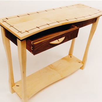 Josmari Builders - Maple and walnut side table - General Contractors Near Me - San Francisco, California Josmari Builders - Maple and walnut side table - General Contractors Near Me - San Francisco, California
