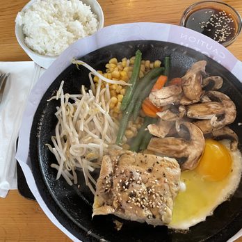 Pepper Lunch - Teriyaki Chicken with Egg - Japanese Near Me - Irvine, California