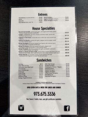 Menu photo 8 Star Tavern City Of Orange, NJ Menu photo 8 Star Tavern City Of Orange, NJ