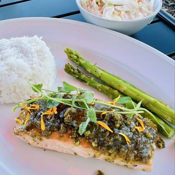 Georgetown Eats - Pistachio Glazed Salmon - Diners Near Me - Volant, Pennsylvania Georgetown Eats - Pistachio Glazed Salmon - Diners Near Me - Volant, Pennsylvania