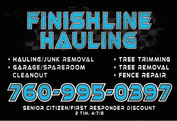 Senior Citizen and First Responder Discounts! - We care about our community - send us a message or give us a call if we can help! We'd be glad to connect and offer you a discount if you are a senior citizen or a first responder. Senior Citizen and First Responder Discounts! - We care about our community - send us a message or give us a call if we can help! We'd be glad to connect and offer you a discount if you are a senior citizen or a first responder.