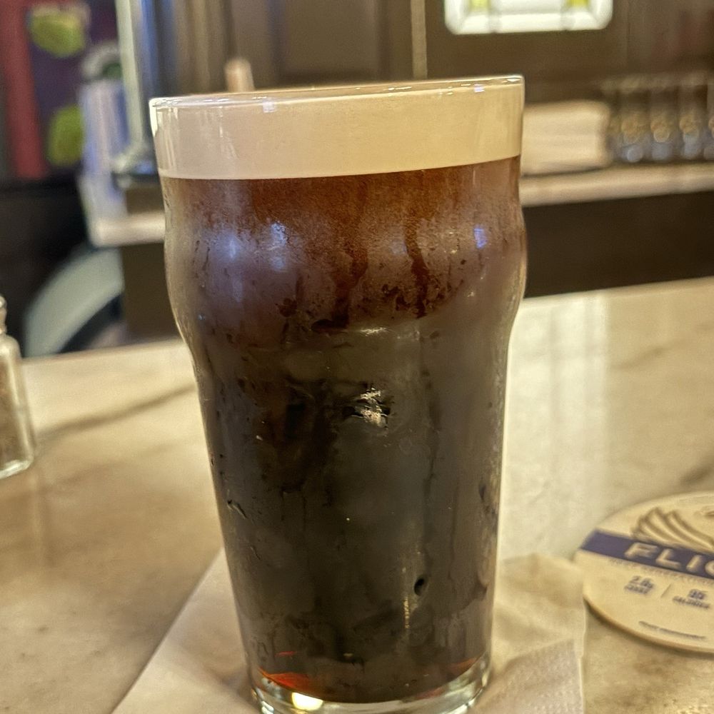 Pint of Guinness Stout on draft. Pint of Guinness Stout on draft.