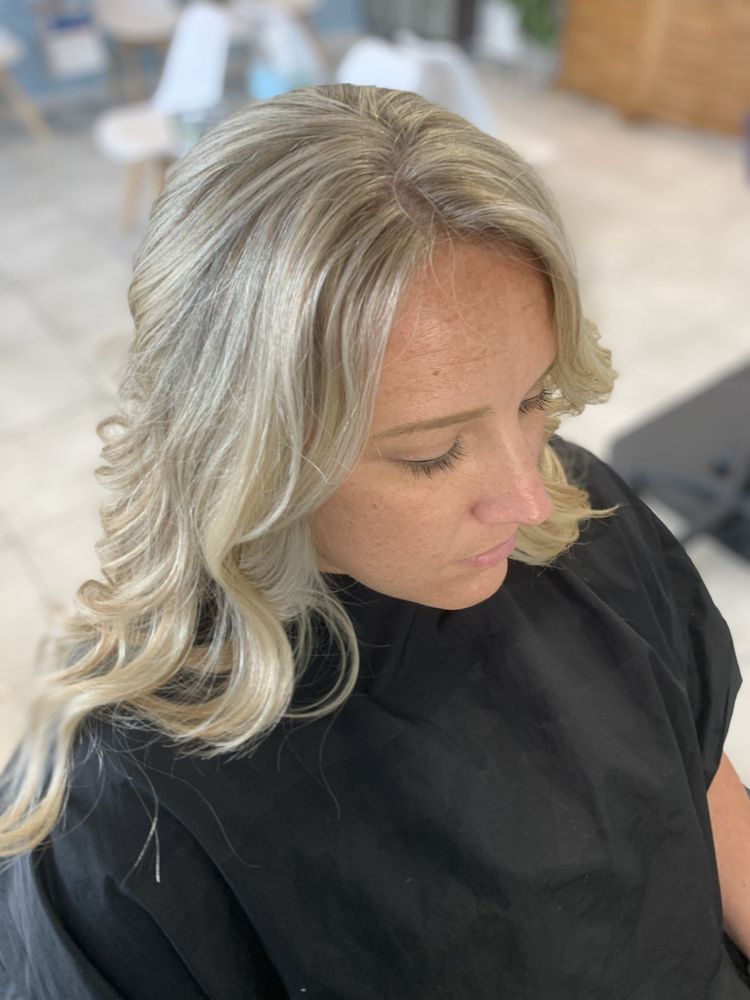 Angela Joy & A Hair Salon Logo
