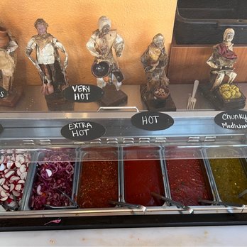 Panchos Mexican Grill - Salsa bar - Mexican Near Me - El Cajon, California Panchos Mexican Grill - Salsa bar - Mexican Near Me - El Cajon, California