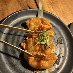 Watr at the 1 Rooftop - Barbecue Chicken Gyoza
