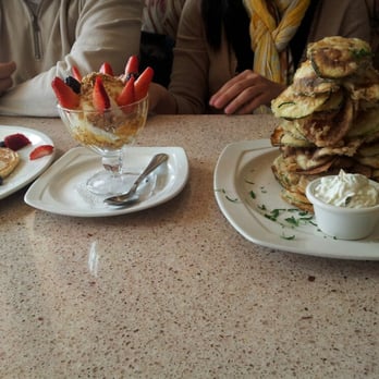 Veranda Restaurant & Cafe - Parfait and zucchini chips - Mediterranean Near Me - Bayside, New York Veranda Restaurant & Cafe - Parfait and zucchini chips - Mediterranean Near Me - Bayside, New York