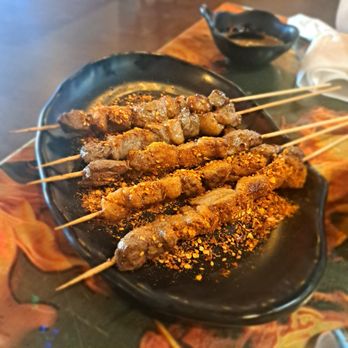 Dragon Flame Chinese Grill - Beef skewers - Noodles Near Me - Tempe, Arizona