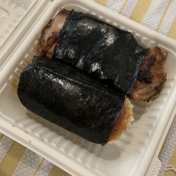 Top Restaurant - Top: bbq chicken musubi Bottom: spam musubi - Indonesian Near Me - Pasadena, California Top Restaurant - Top: bbq chicken musubi Bottom: spam musubi - Indonesian Near Me - Pasadena, California