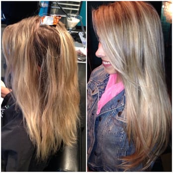 Zinc Total Salon - Before and after! Color and extensions by Kara! - Hair Stylists Near Me - Danville, Virginia Zinc Total Salon - Before and after! Color and extensions by Kara! - Hair Stylists Near Me - Danville, Virginia