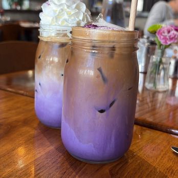 Berkeley Social Club - Dirty Ube Latte - Breakfast & Brunch Near Me - Berkeley, California Berkeley Social Club - Dirty Ube Latte - Breakfast & Brunch Near Me - Berkeley, California