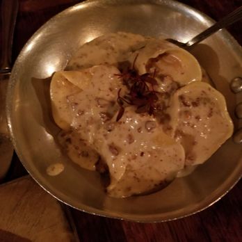 Vite Vinosteria - Stuffed pumpkin pasta - Italian Near Me - Astoria, New York Vite Vinosteria - Stuffed pumpkin pasta - Italian Near Me - Astoria, New York