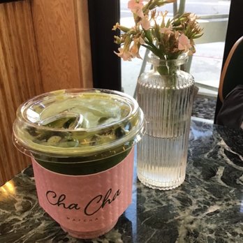 Cha Cha Matcha - Strawberry matcha - Coffee & Tea Near Me - Beverly Hills, California