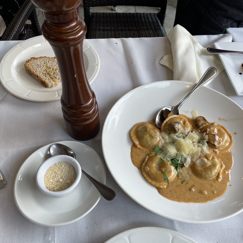 Veranda Restaurant & Cafe - Wild Mushroom Ravioli - Mediterranean Near Me - Bayside, New York Veranda Restaurant & Cafe - Wild Mushroom Ravioli - Mediterranean Near Me - Bayside, New York