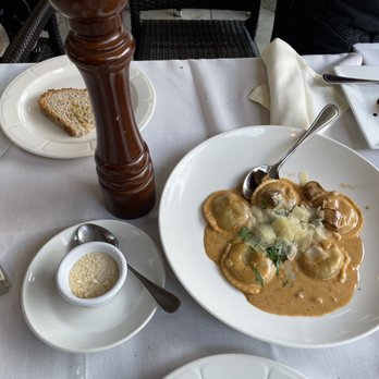 Veranda Restaurant & Cafe - Wild Mushroom Ravioli - Mediterranean Near Me - Bayside, New York Veranda Restaurant & Cafe - Wild Mushroom Ravioli - Mediterranean Near Me - Bayside, New York