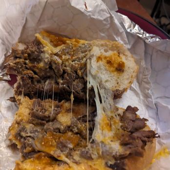 Pardon My Cheesesteak - Inside of a chipotle cheesesteak that was super bland. - Food Delivery Services Near Me - Seattle, Washington Pardon My Cheesesteak - Inside of a chipotle cheesesteak that was super bland. - Food Delivery Services Near Me - Seattle, Washington