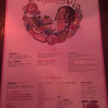 Cesarina - Dessert menu - Italian Near Me - San Diego, California Cesarina - Dessert menu - Italian Near Me - San Diego, California