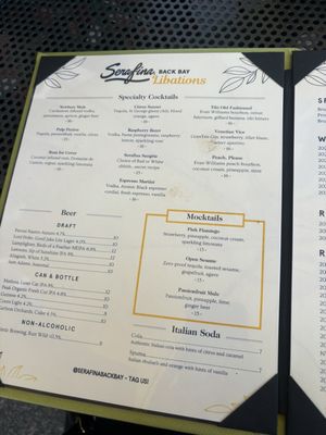 Menu photo 3 Serafina Back Bay Boston, MA