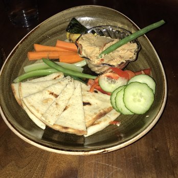 The Roost - Hummus Plate - New American Near Me - Stowe, Vermont