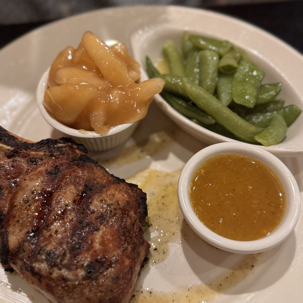 Bone in pork chop Bone in pork chop