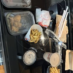 Wendy's - 4PC. Saucy Nuggs Double Stack Biggie Bag Cheese Fries Strawberry Lemonade Kids' 4PC Nuggets Classic Chocolate Frosty