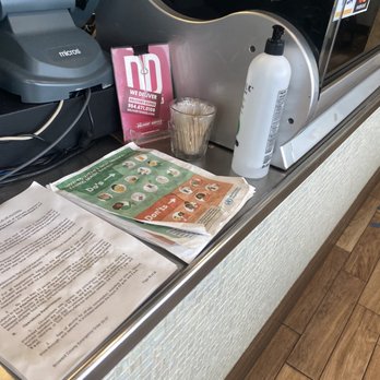 Deerfield Beach Cafe - inside sanitizer - Breakfast & Brunch Near Me - Deerfield Beach, Florida