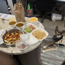 Picosito's Mexican Restaurant - The fajitas for two and shrimp