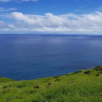 Makapu'u Point Lighthouse Trail - You can see Moloka'i in the distance. - Hiking Near Me - Honolulu, Hawaii Makapu'u Point Lighthouse Trail - You can see Moloka'i in the distance. - Hiking Near Me - Honolulu, Hawaii
