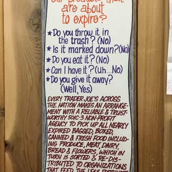 Trader Joe's - Love that they do this! - Grocery Near Me - Oakland, California Trader Joe's - Love that they do this! - Grocery Near Me - Oakland, California