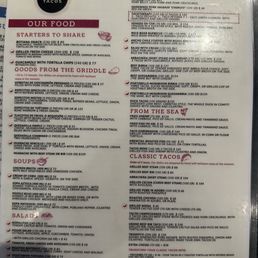 Menu as of 12/2024 Menu as of 12/2024