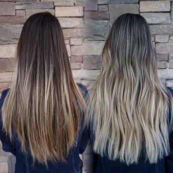 Eviano's Studio - Before and after balayage. Best one I've ever had after 6 years at it! - Hair Salons Near Me - Rancho Cucamonga, California Eviano's Studio - Before and after balayage. Best one I've ever had after 6 years at it! - Hair Salons Near Me - Rancho Cucamonga, California