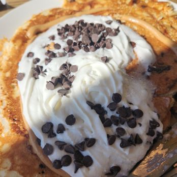The Copperfield - Peanut butter chocolate chip pancake! - Diners Near Me - Mendota Heights, Minnesota