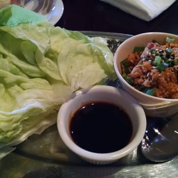 Saddle Ranch - Lettuce Wraps with Chicken. - Steakhouses Near Me - Orange, California Saddle Ranch - Lettuce Wraps with Chicken. - Steakhouses Near Me - Orange, California