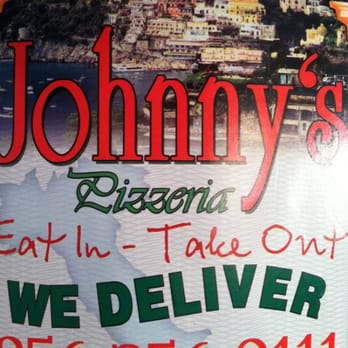 Johnnys Pizzeria - a sign for the restaurant - Italian Near Me - Sewell, New Jersey