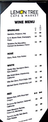 Menu photo 2 Lemon Tree Cafe and Market Las Vegas, NV Menu photo 2 Lemon Tree Cafe and Market Las Vegas, NV