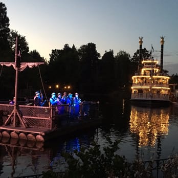 Mark Twain Riverboat - Enjoying the band playing on river - Amusement Parks Near Me - Anaheim, California Mark Twain Riverboat - Enjoying the band playing on river - Amusement Parks Near Me - Anaheim, California