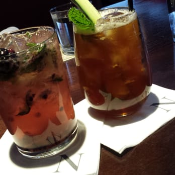 Nick's On 2nd - Black and blue mojito and Pimm's - New American Near Me - Long Beach, California Nick's On 2nd - Black and blue mojito and Pimm's - New American Near Me - Long Beach, California