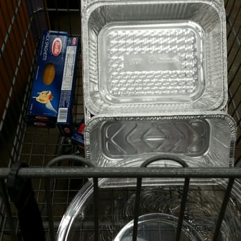 Smart & Final - a shopping cart full of aluminum foil pans - Grocery Near Me - San Diego, California Smart & Final - a shopping cart full of aluminum foil pans - Grocery Near Me - San Diego, California