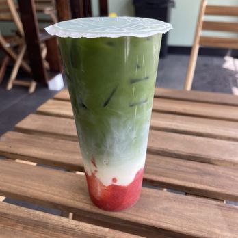 The Tea - Matcha strawberry milk - Coffee & Tea Near Me - Monterey Park, California The Tea - Matcha strawberry milk - Coffee & Tea Near Me - Monterey Park, California