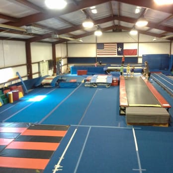 Apex Tumbling & Cheer - Interior view upstairs - Gymnastics Near Me - Pilot Point, Texas