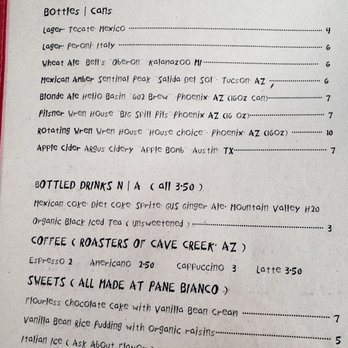 Pizzeria Bianco - Menu - Pizza Near Me - Phoenix, Arizona Pizzeria Bianco - Menu - Pizza Near Me - Phoenix, Arizona
