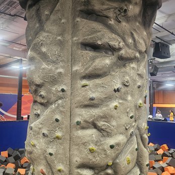SkyZone - The rock climbing wall that you can now only climb halfway up now. - Amusement Parks Near Me - Ofallon, Missouri